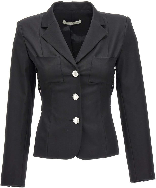 Alessandra Rich Alessandra Rich Black Wool Blazer