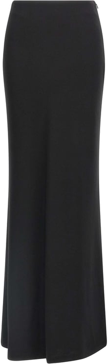 Alessandra Rich Alessandra Rich Black Virgin Wool Mini Skirt