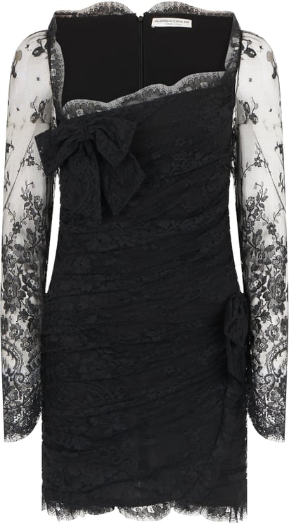 Alessandra Rich Lace mini dress