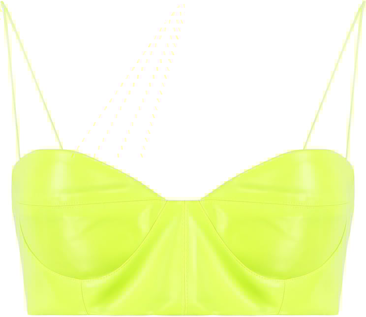 Alex Perry Top in eco-leather