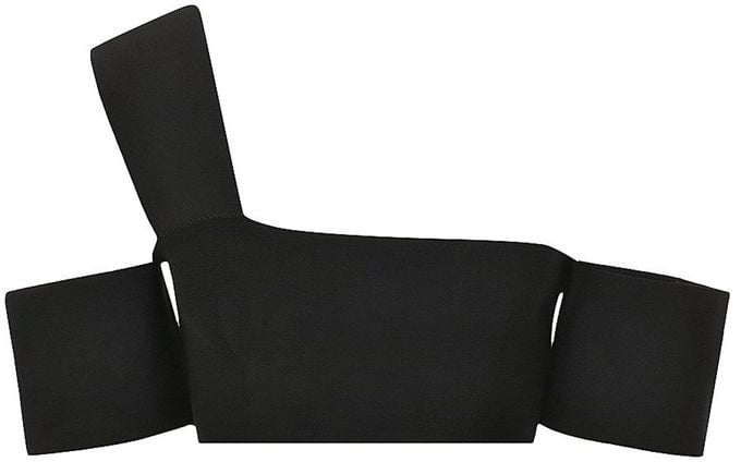 Alexander McQueen Alexander McQueen Black Elastane Tank Tops