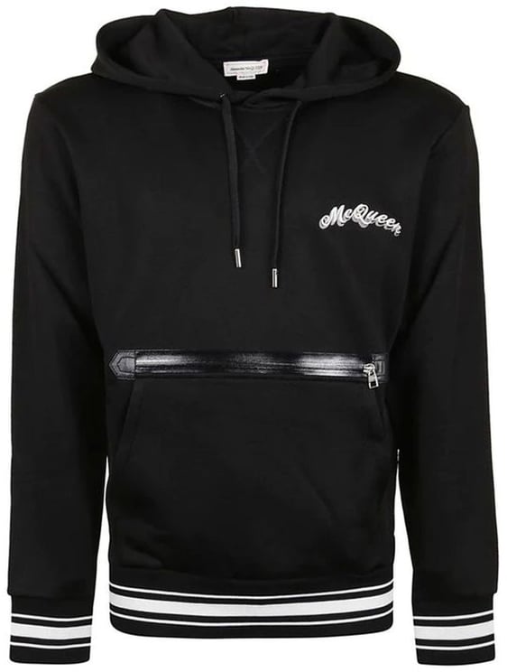 Alexander McQueen Alexander McQueen Black Cotton Sweatshirt