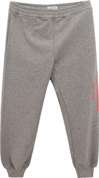 Alexander McQueen Graffiti logo sports trousers