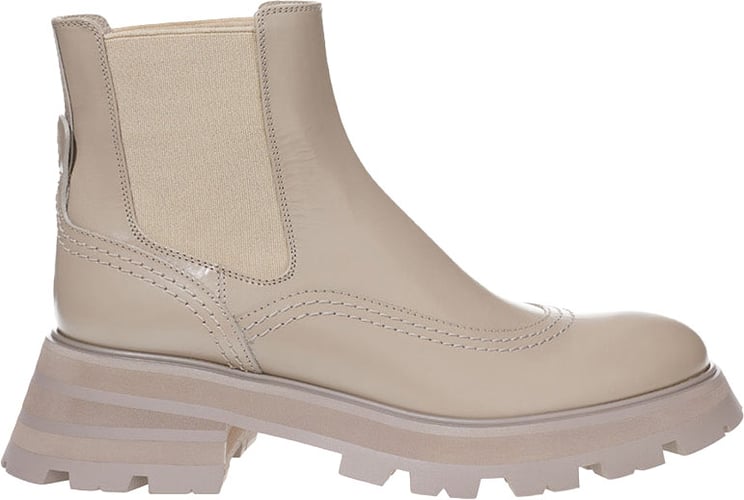 Alexander McQueen Alexander McQueen Ankle Boots Taupe