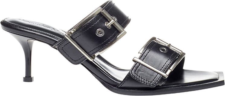 Alexander McQueen Alexander McQueen Heeled Sandals Black