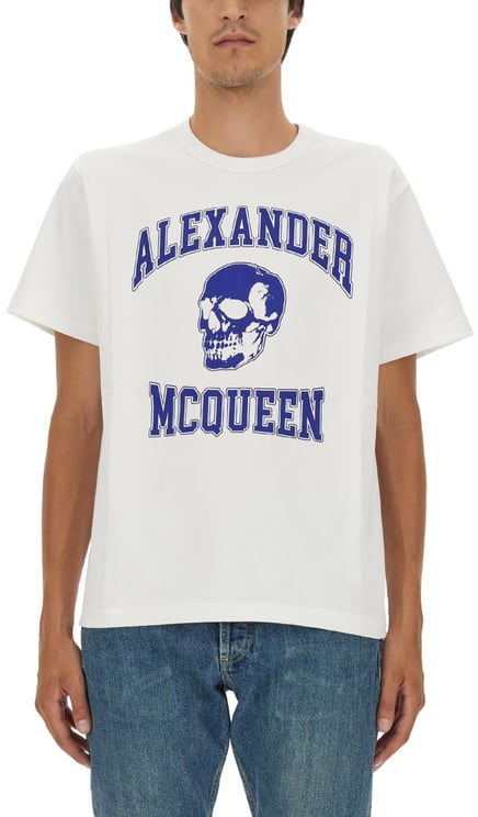 Alexander McQueen SKULL LOGO T-SHIRT
