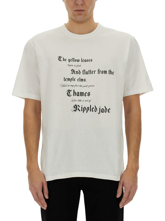 Alexander McQueen T-SHIRT WITH PRINT