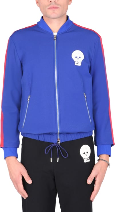 Alexander McQueen "Skull" Embroidered Sweatshirt