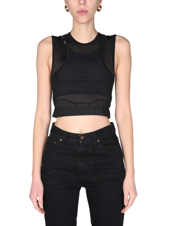 Alexander McQueen "Panelled Sport" Top