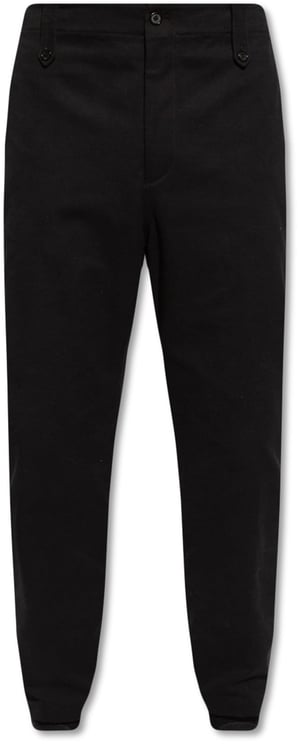 Alexander McQueen Alexander Mcqueen Pleat-Front Trousers