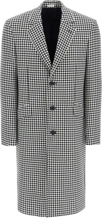 Alexander McQueen Alexander McQueen Pied-De-Poule Wool Coat