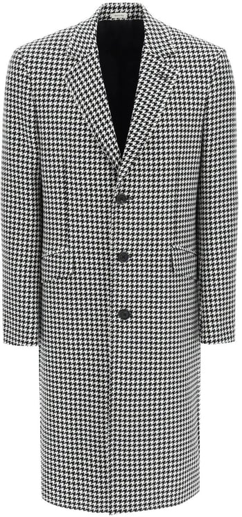 Alexander McQueen Alexander McQueen Pied-De-Poule Wool Coat