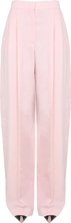 Alexander McQueen Wide-Leg Pants With Concealed Front Closure