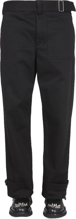 Alexander McQueen Relaxed Fit Black Cargo Pants