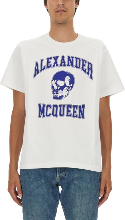 Alexander McQueen Skull Logo T-Shirt