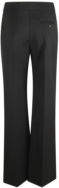 Alexander McQueen Tailored Black Trousers With High Waist