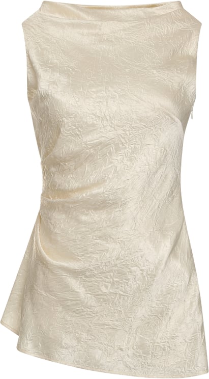 Alexander McQueen Draped asymmetric top