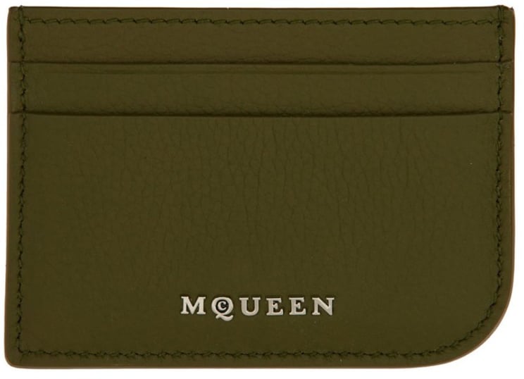 Alexander McQueen Leather Card Holder