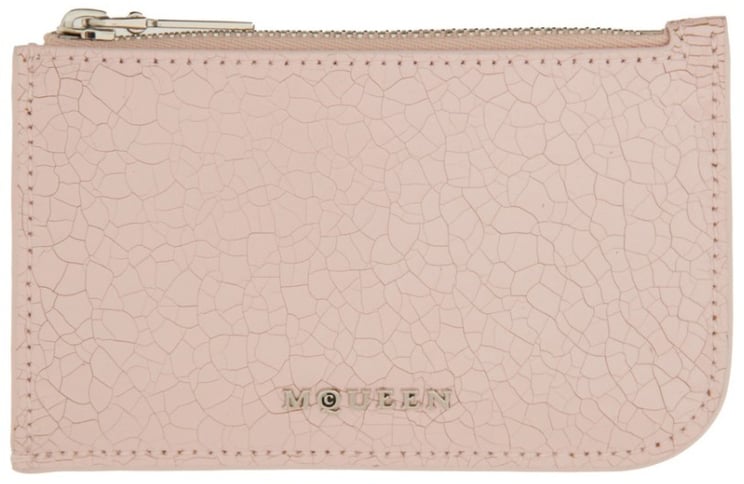 Alexander McQueen Card Holder With Logo