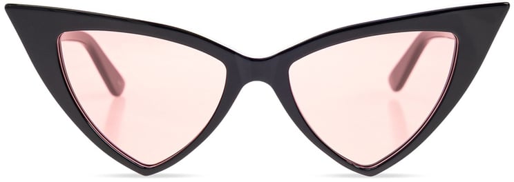 Alexander McQueen Cat-Eye Sunglasses with Bold Angular Design