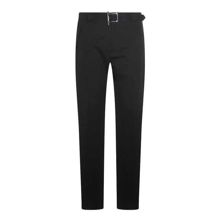 Alexander McQueen Black Cotton Pants