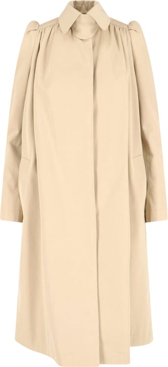 Alexander McQueen Akexander Mcqueen Cotton Trench Coat
