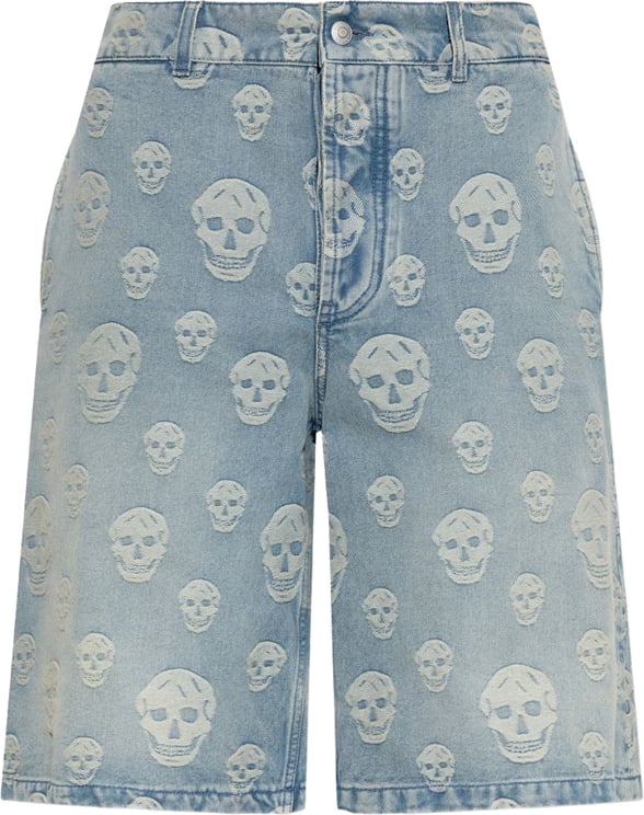 Alexander McQueen Shorts Blue
