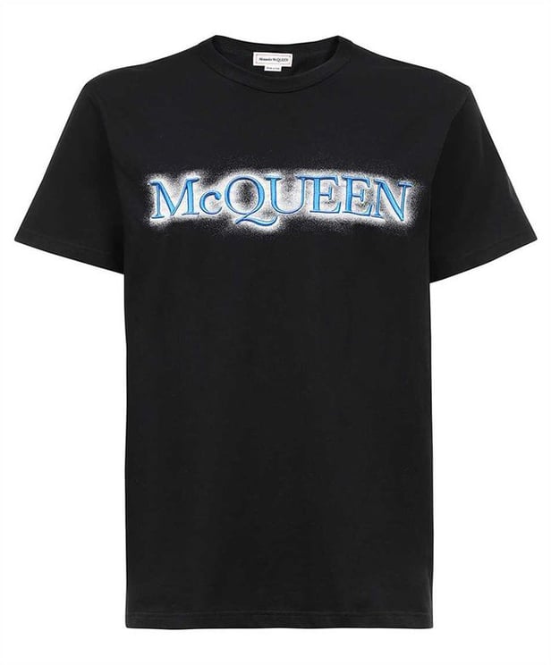 Alexander McQueen Alexander McQueen Black Cotton T-Shirt