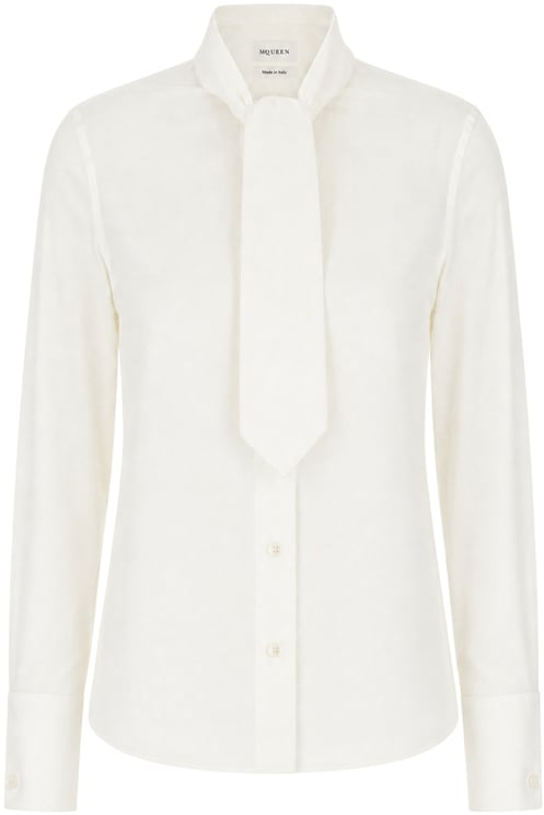 Alexander McQueen Alexander Mcqueen White silk blouse