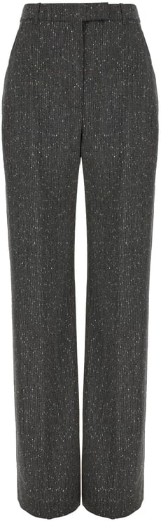 Alexander McQueen Alexander Mcqueen Embroidered wool blend pant