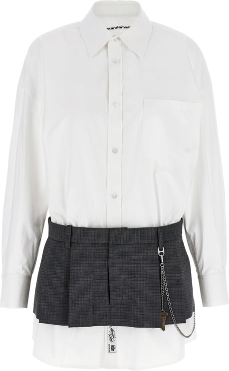 Alexander Wang Alexander Wang Multicolor Cotton Short Dress