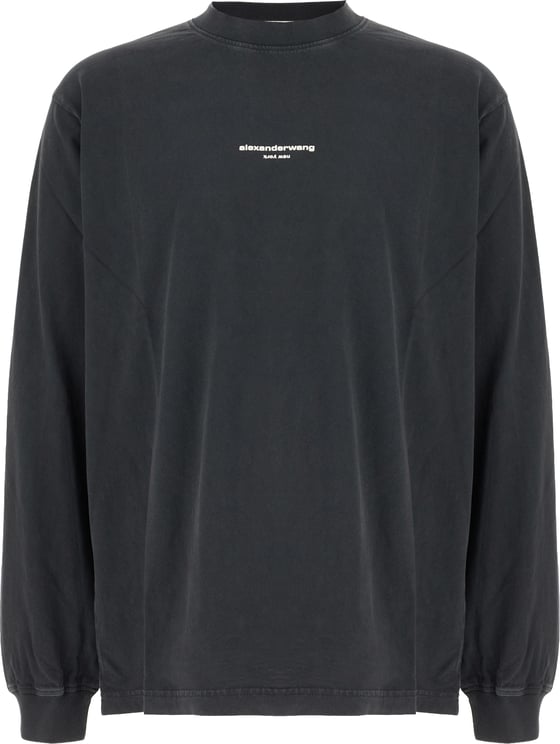 Alexander Wang Alexander Wang Black cotton T-shirt