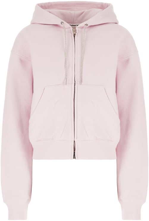 Alexander Wang Alexander Wang Pastel pink cotton sweatshirt