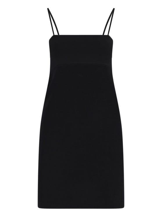 Alexander Wang Logo Mini Dress – Black