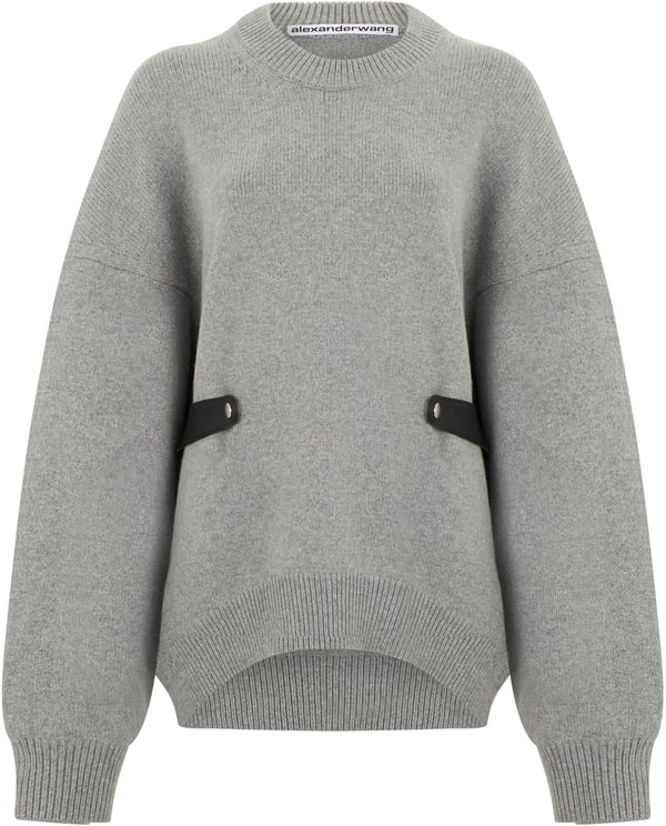 Alexander Wang Sweater in mixed wool with detail