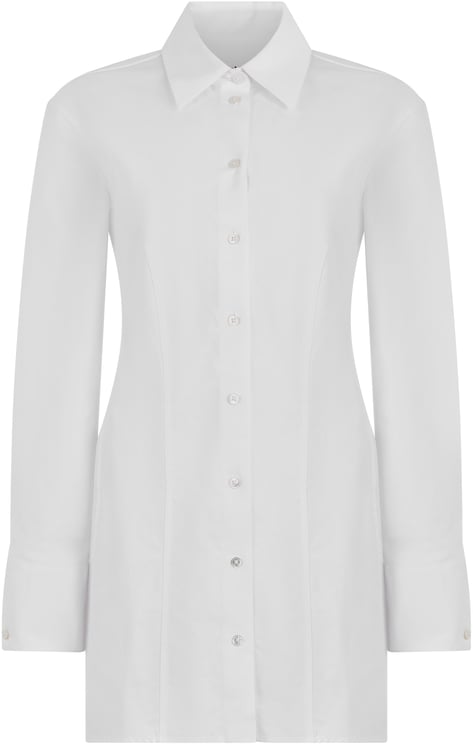 Alexander Wang Cotton dress with pearl buttons