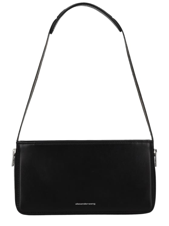 Alexander Wang Neutrals Siren Chain Strap Shoulder Bag