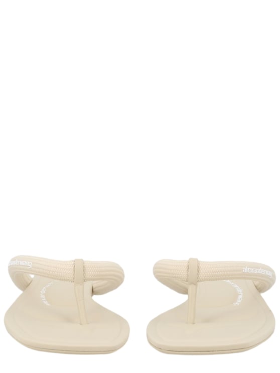 Alexander Wang Jenna Tubular Polyester Thong Sandals