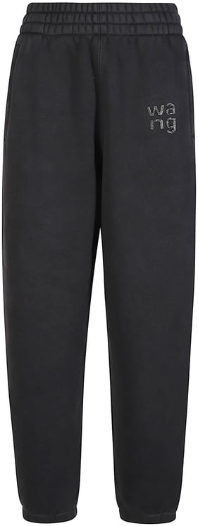 Alexander Wang Hotfix Logo Sweatpant Grey