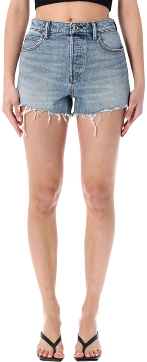 Alexander Wang Bite Short Logo Back Light Indigo