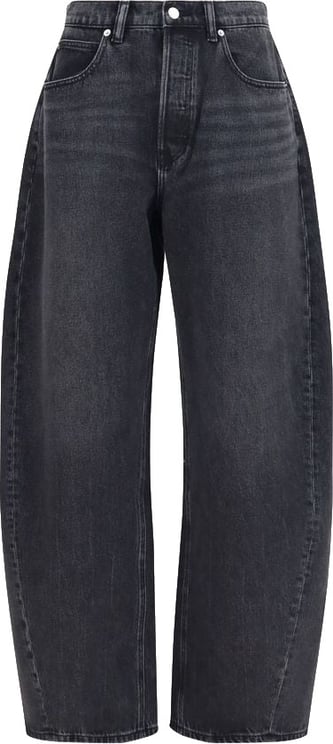 Alexander Wang Alexander Wang Black Cotton Jeans Denim