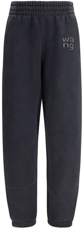Alexander Wang Alexander Wang Black Cotton Joggers (Workout Pants)
