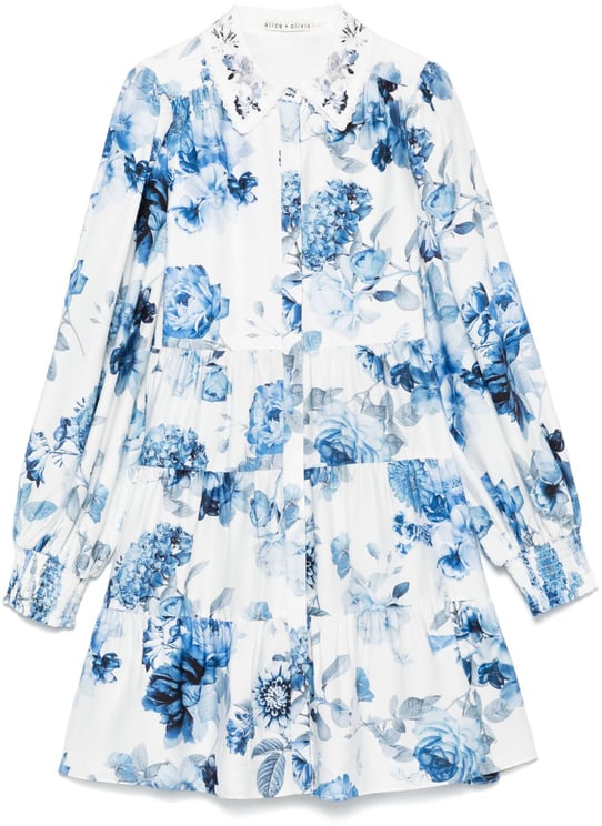 Alice + Olivia Dresses Clear Blue
