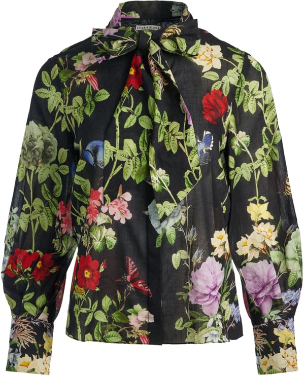 Alice + Olivia Shirts Black