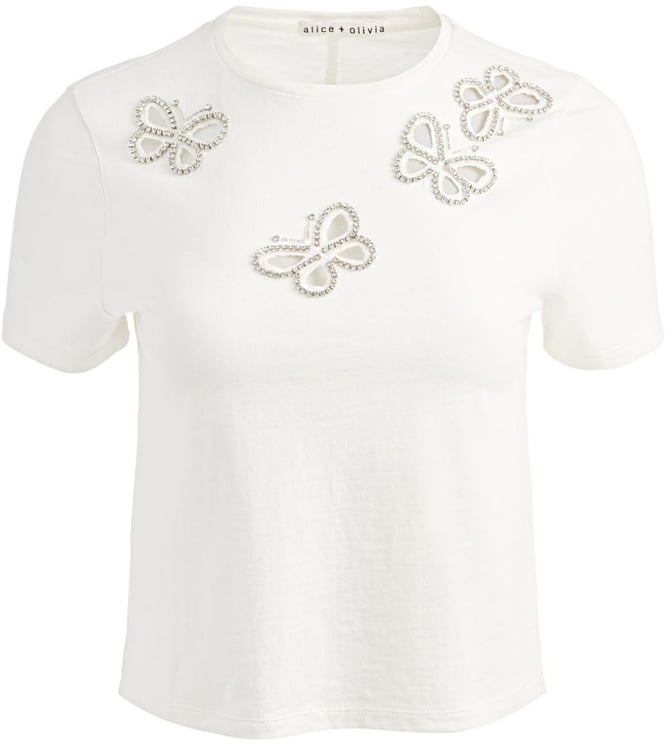 Alice + Olivia T-Shirts And Polos White