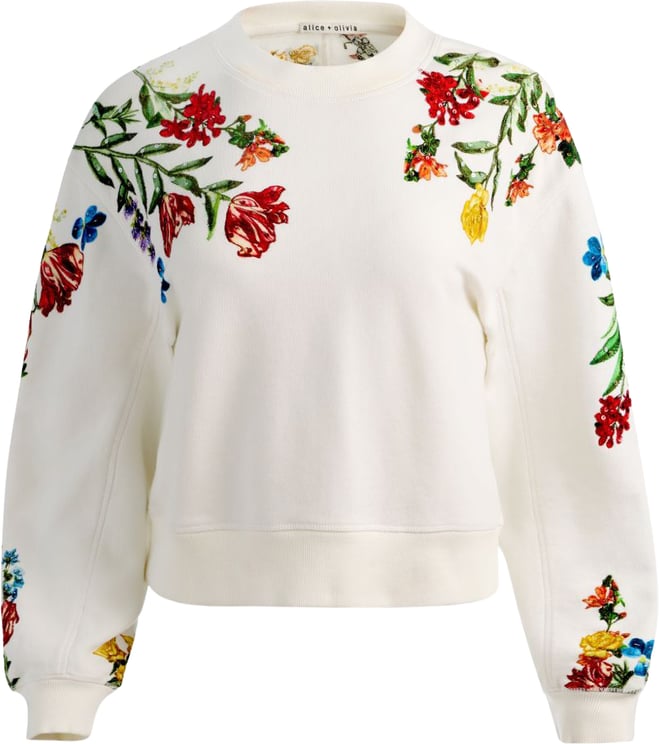 Alice + Olivia Sweaters Ecru