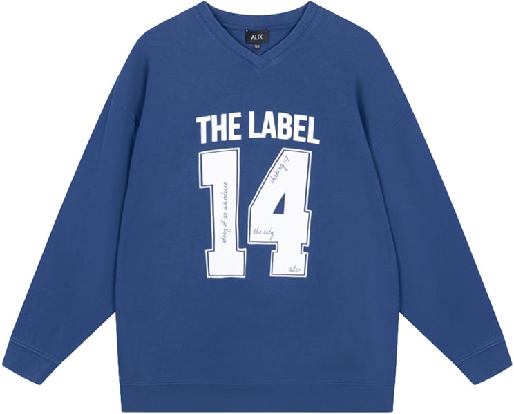 Alix The Label Alix The Label Sweaters Donkerblauw 2512810515
