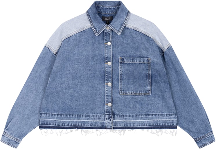 Alix The Label Alix The Label Blouses Lichtblauw 2512996502