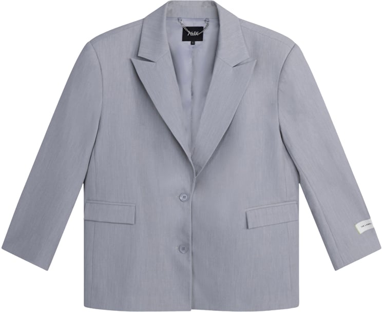 Alix The Label Alix The Label Ladies Woven Clean Mix Blazer Blazers Grijs 2603464575
