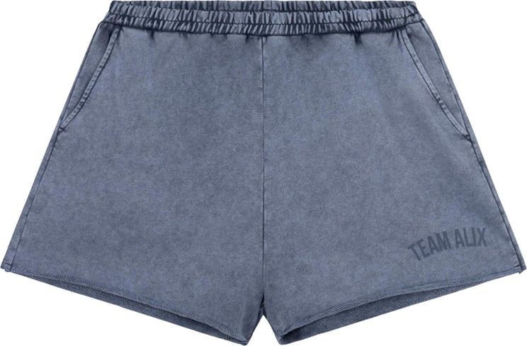Alix The Label Alix The Label Ladies Knitted Team Alix Sweat Shorts Shorts Donkerblauw 2606144796